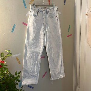 LEVI'S | 	 Ribcage Straight Ankle jeans light acid